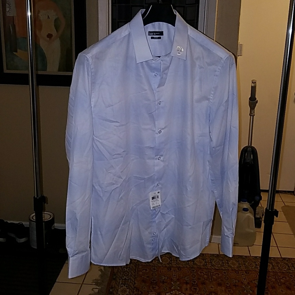 Bar 3 Slim fit button down, 16.5 34/35 NWT